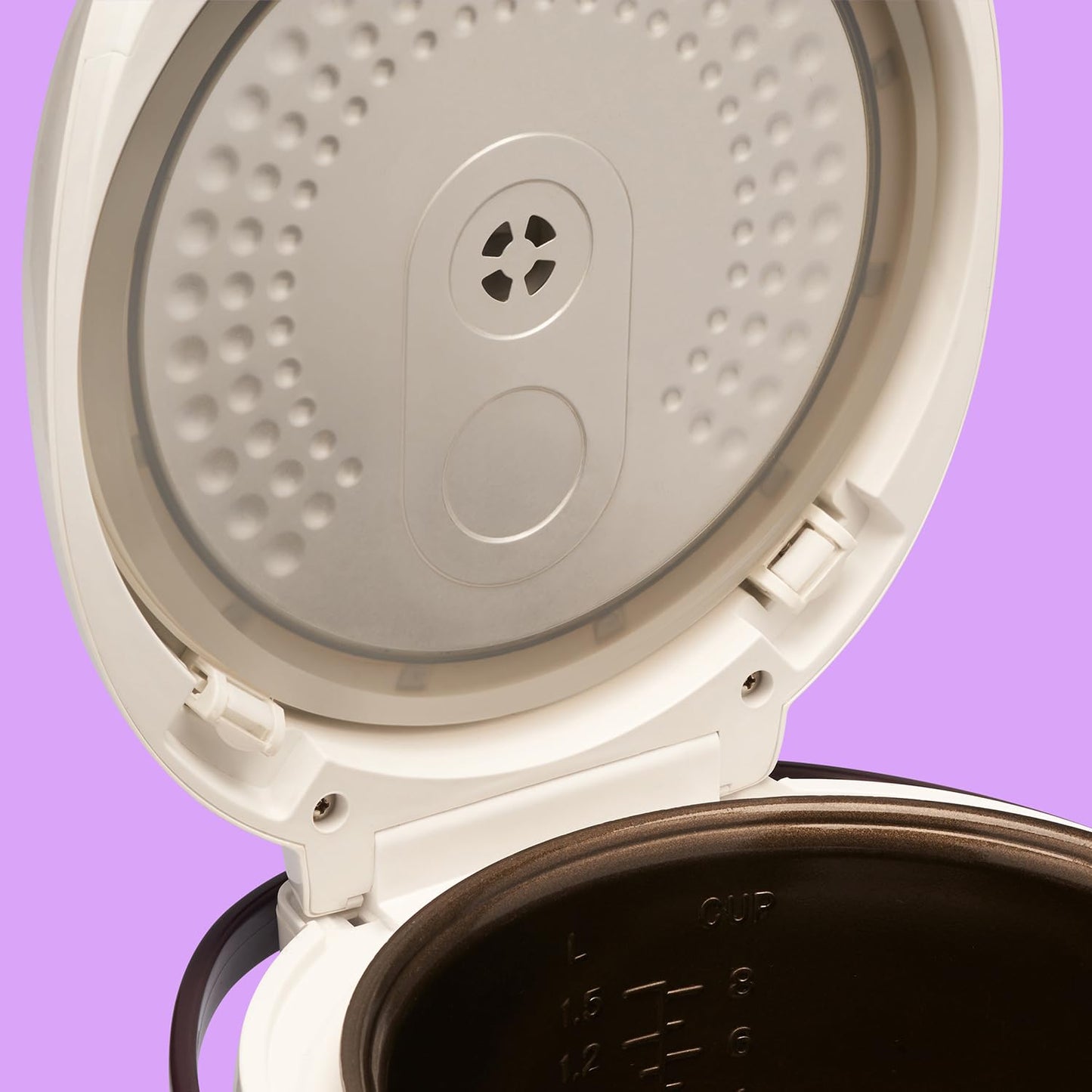 REISHUNGER Digitaler Reiskocher & Dampfgarer Grau | 1,5 L bis 8 Personen | Warmhaltefunktion, Timer & Premium Innentopf | Multikocher, 12 Programme, 7-Phasen-Technologie