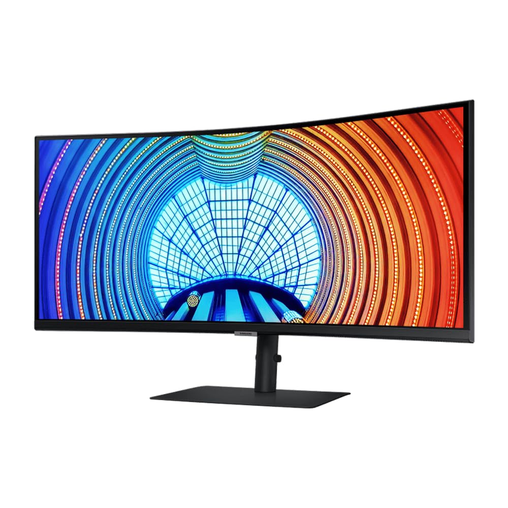 Samsung ViewFinity S50C Monitor S34C500GAU, 34 Zoll, VA-Panel, Ultra WQHD Auflösung, Eco Saving Plus, AMD Freesync, HDR10, 5 ms Reaktionszeit, Bildwiederholrate 100 Hz, Schwarz