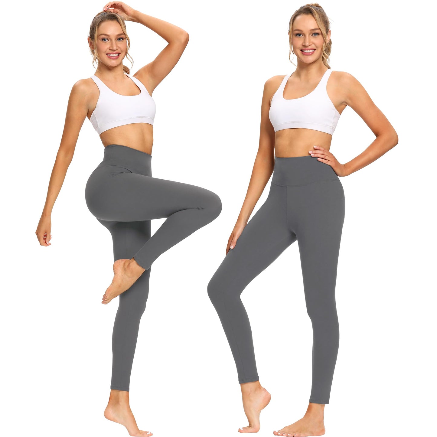 FOTOCITI Women’s High Waist Elastic Sport Leggings – Stretchy Fitness & Yoga Pants