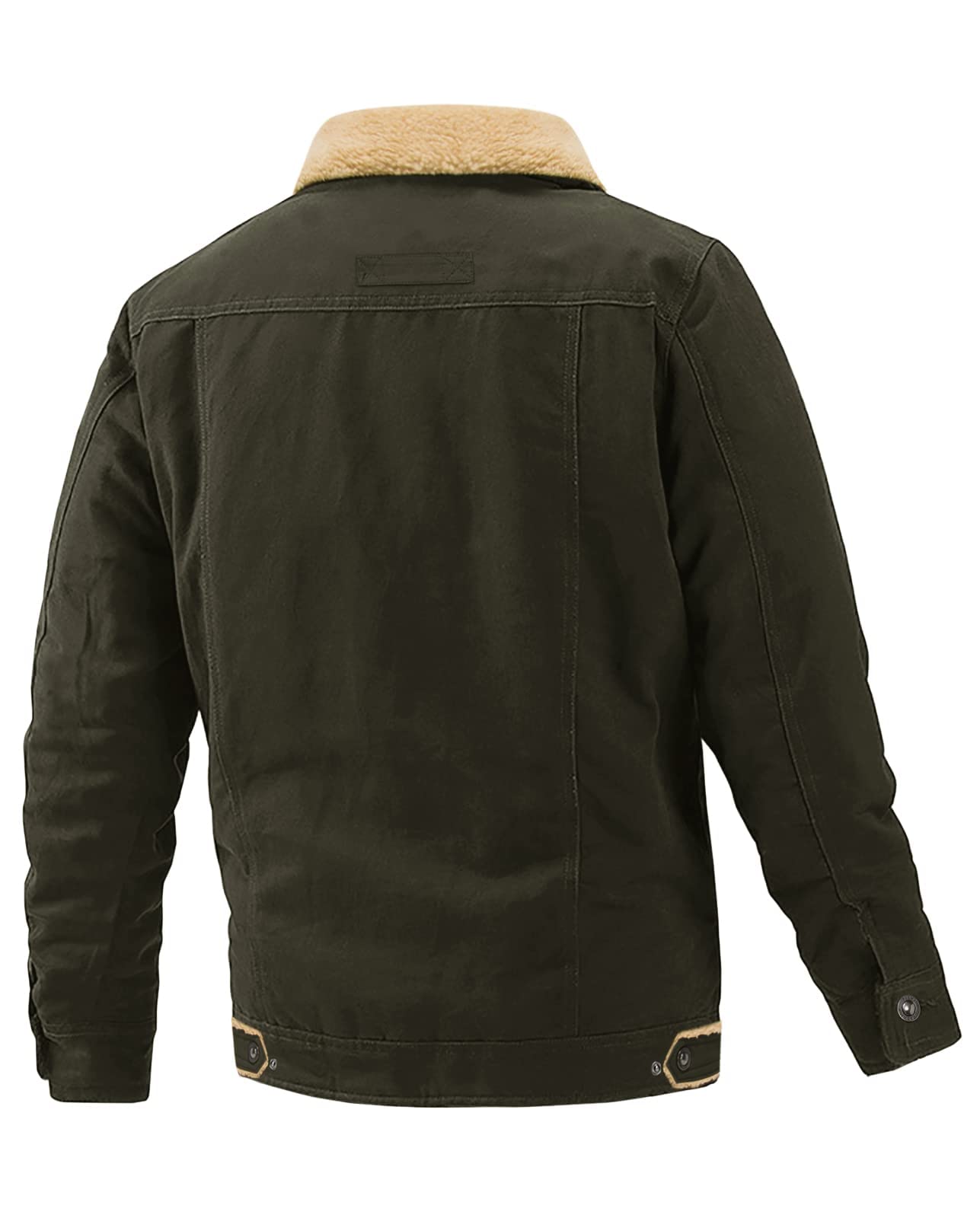 EKLENTSON Men’s Winter Jacket – Fleece Lined Cargo Coat
