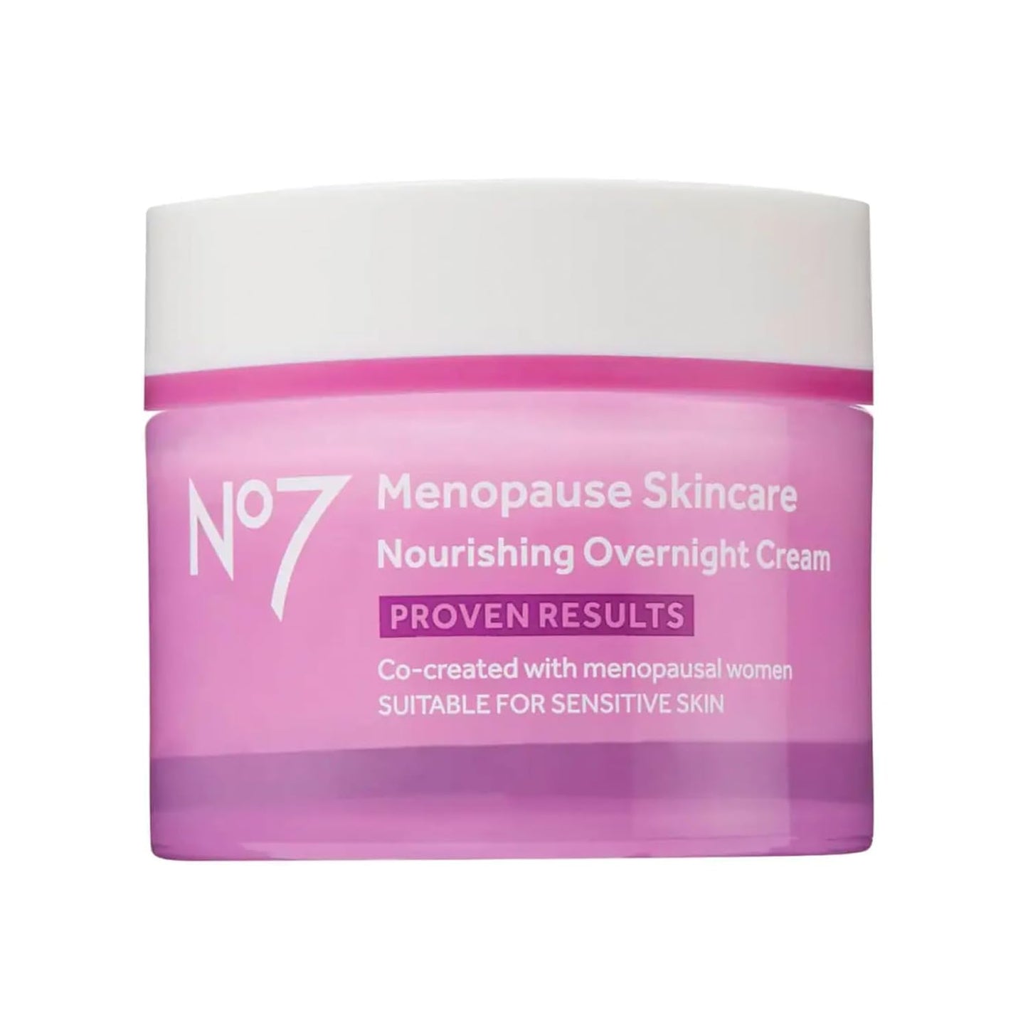 No7 Menopause Skincare Nourishing Overnight Cream