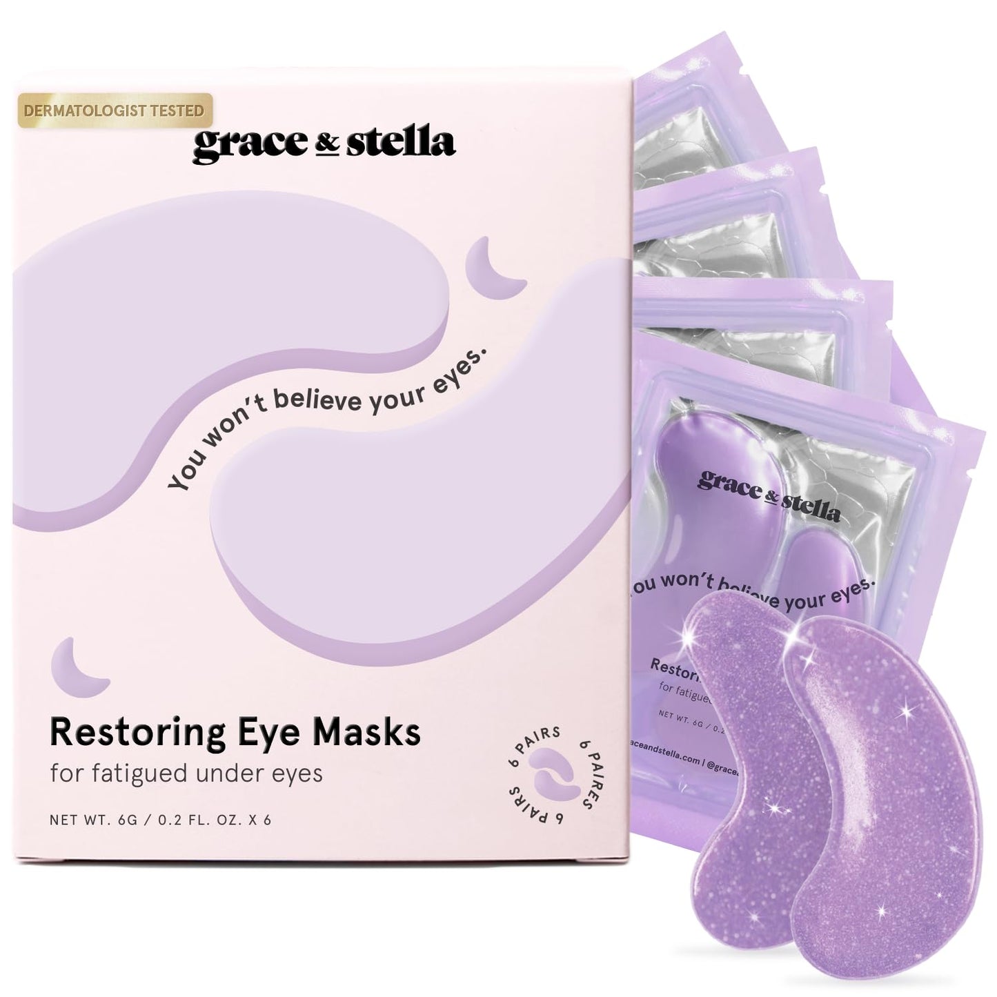 grace & stella Under Eye Patches Brighten & Rejuvenate