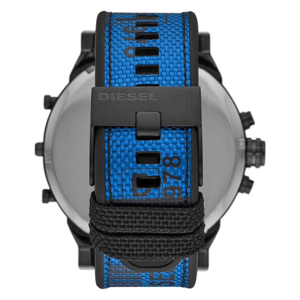 Diesel Mr. Daddy Men's Multifunctional Watch with Silicone, Stainless Steel or Leather Strap