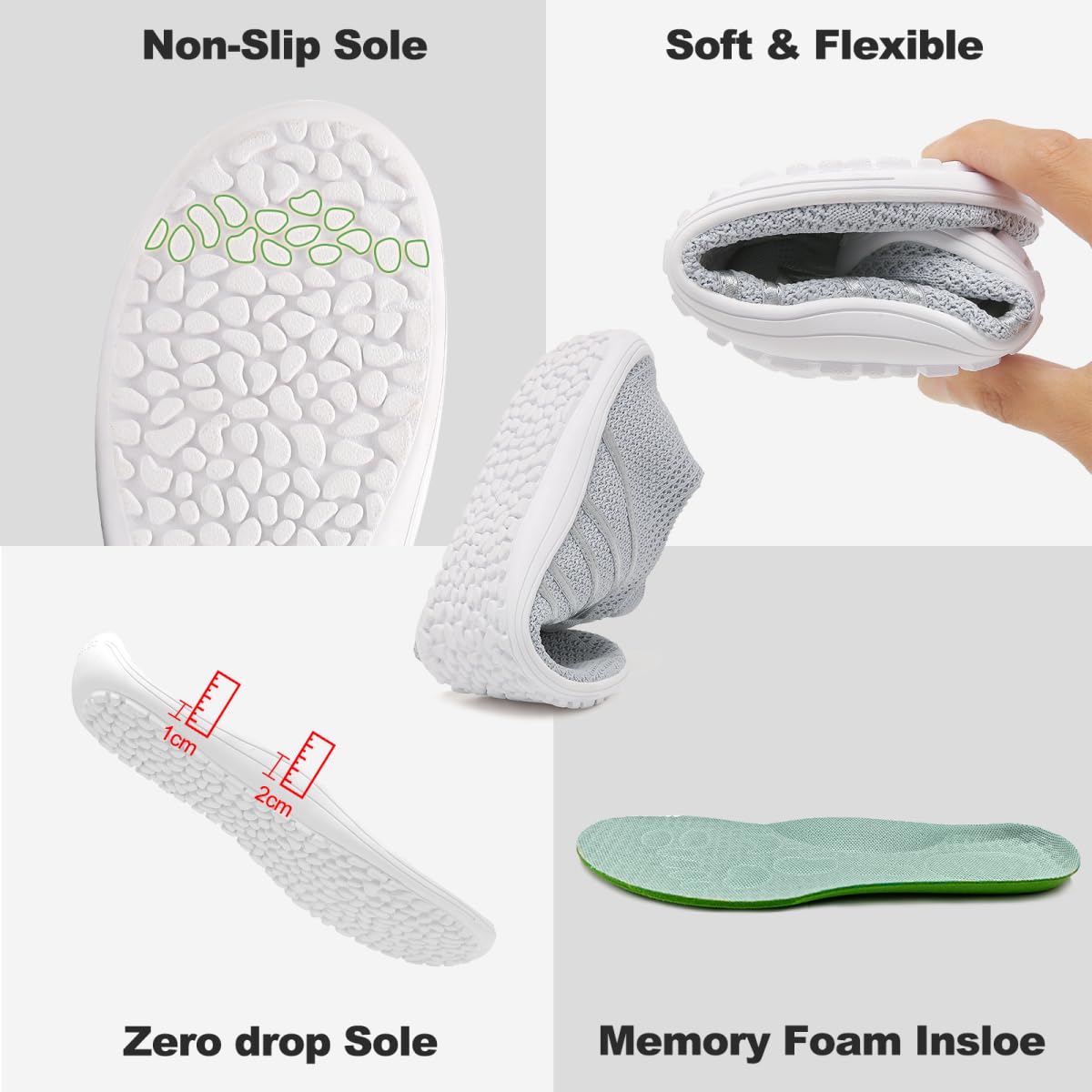 Geweo Barefoot Shoes for Women
