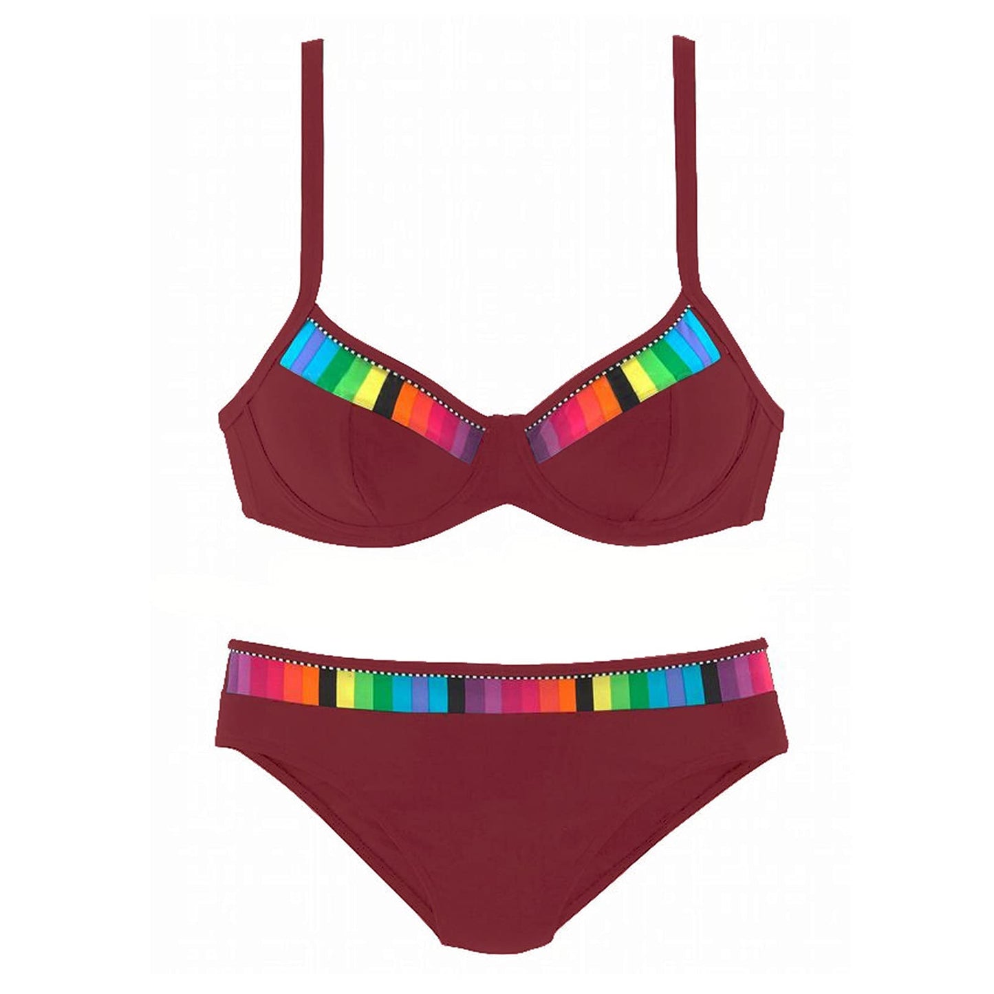 Women's Summer Sports Push-Up Bikini Set