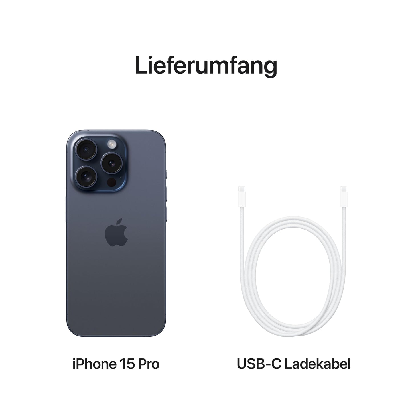 Apple iPhone 15 Pro – Titanium Design, A17 Pro Chip, 48 MP Camera, 120 Hz Display