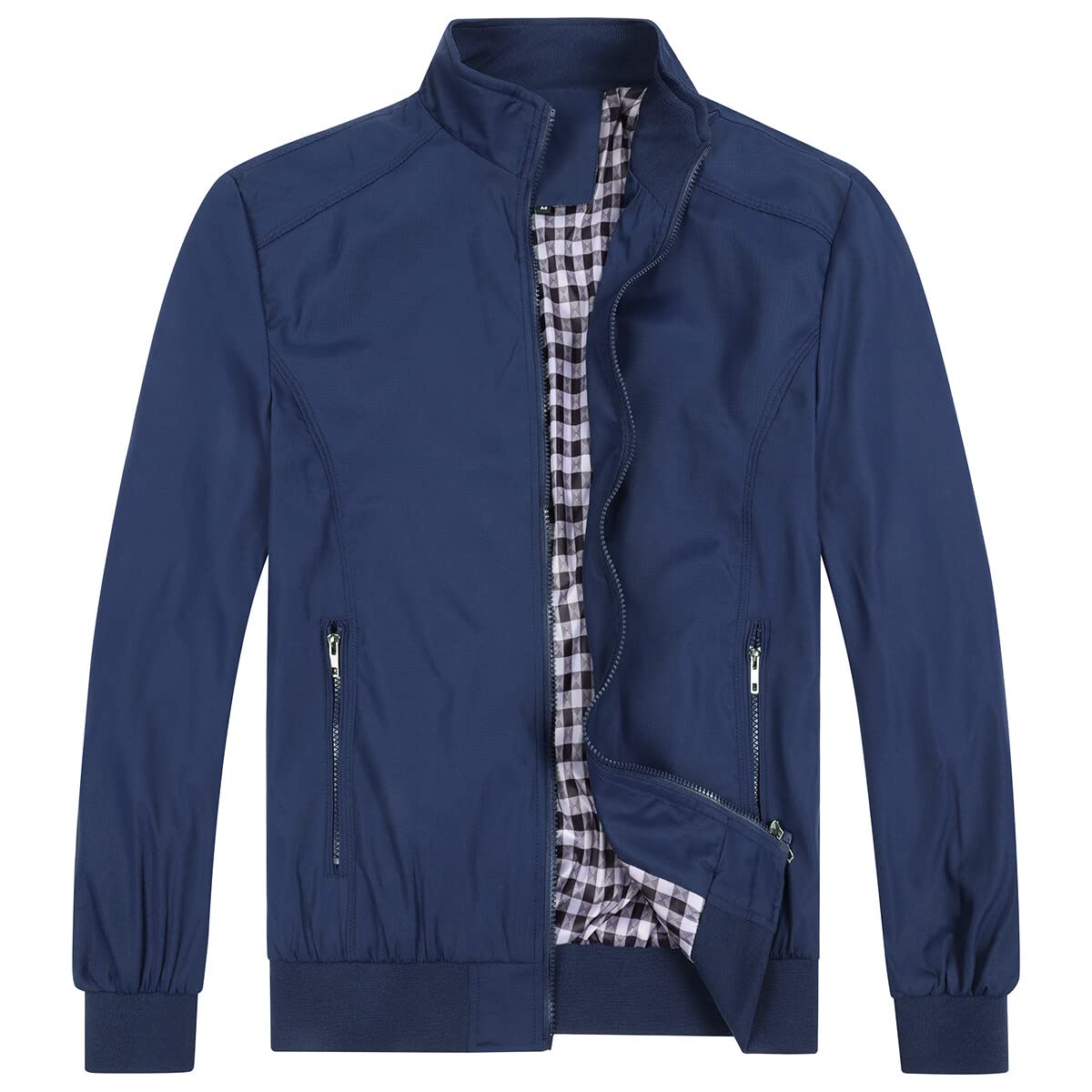 Men’s Lightweight Summer Jacket – Casual Bomber Style Transition Coat