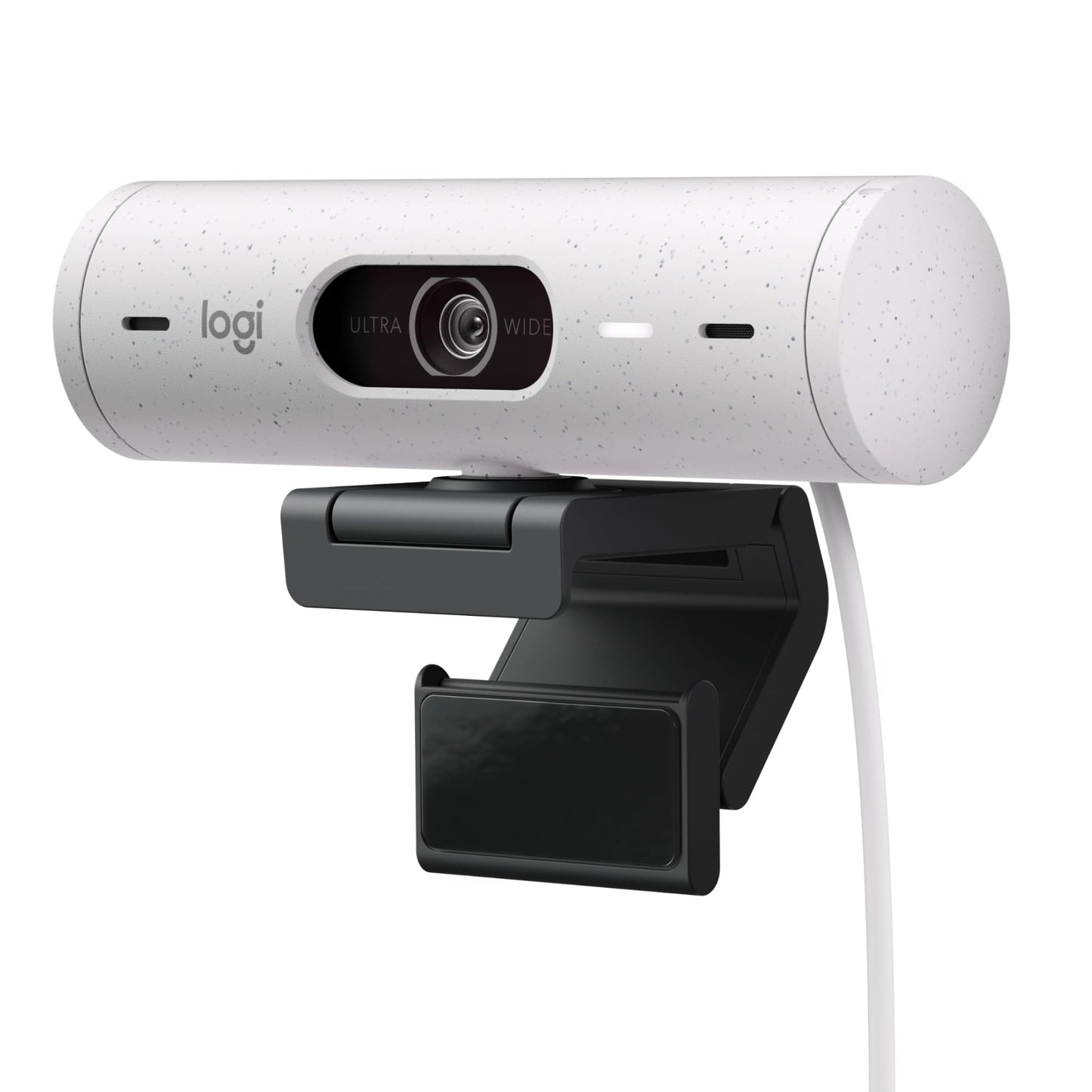 Logitech Brio 500 Full-HD-Webcam mit Auto-Lichtkorrektur, Zeigemodus, Doppelmikrofon + Rauschunterdrückung, Webcam-Abdeckung, für Microsoft Teams, Google Meet, Zoom, USB-C-Kabel - Graphit