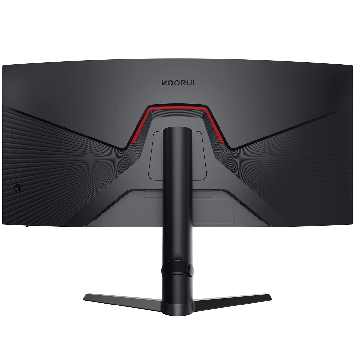 KOORUI 24 Zoll Curved Gaming Monitor, FHD 1080p, 1ms Reaktionszeit,180Hz Bildwiederholraten, HDMI 2.0/DP 1.2, 250cd/m² Helligkeit