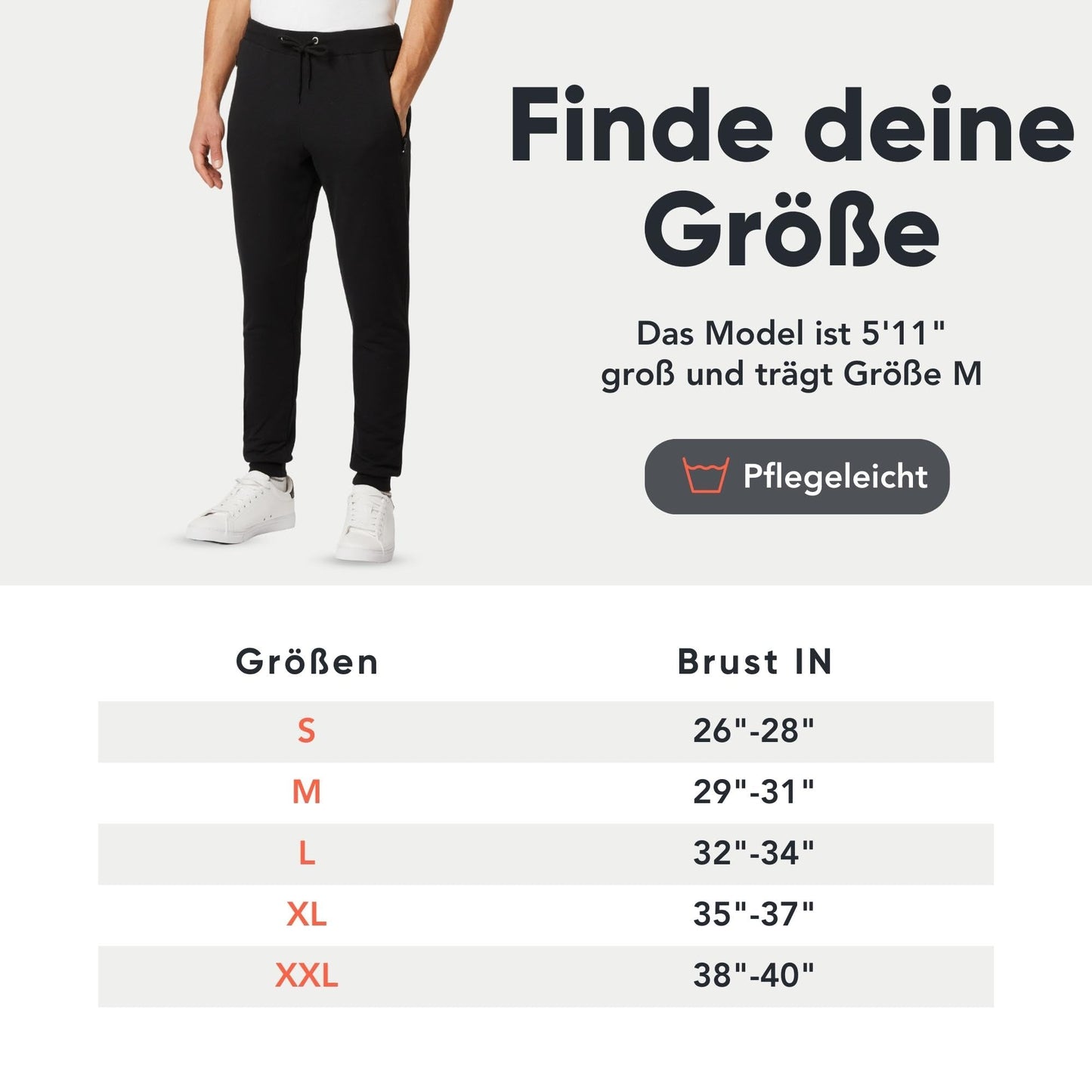 Men’s Slim Fit Joggers – Fleece-Lined Sweatpants