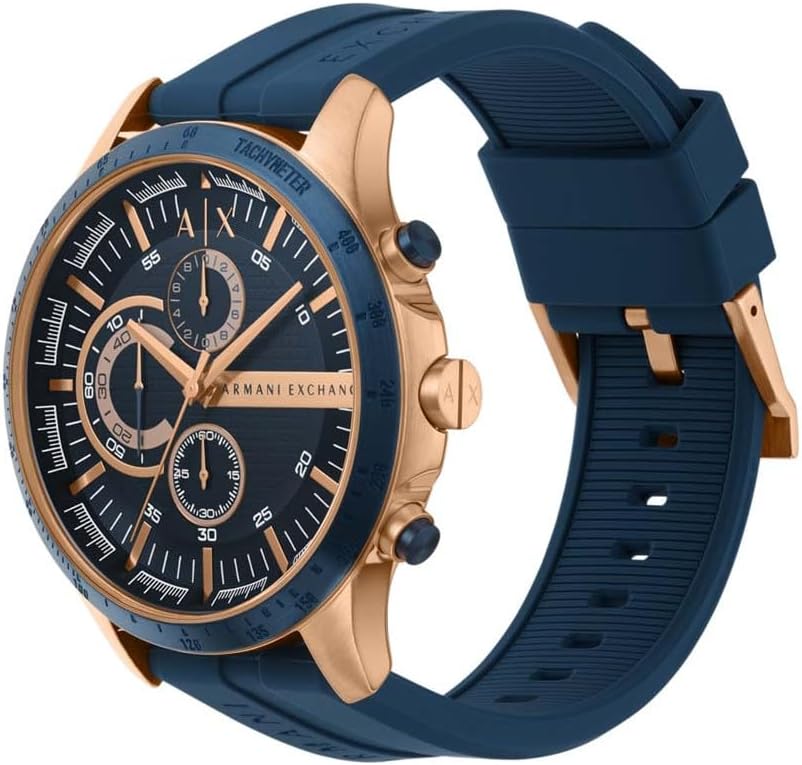Armani Exchange Herren Quarz-Chronograph Uhr mit Armband AX2440