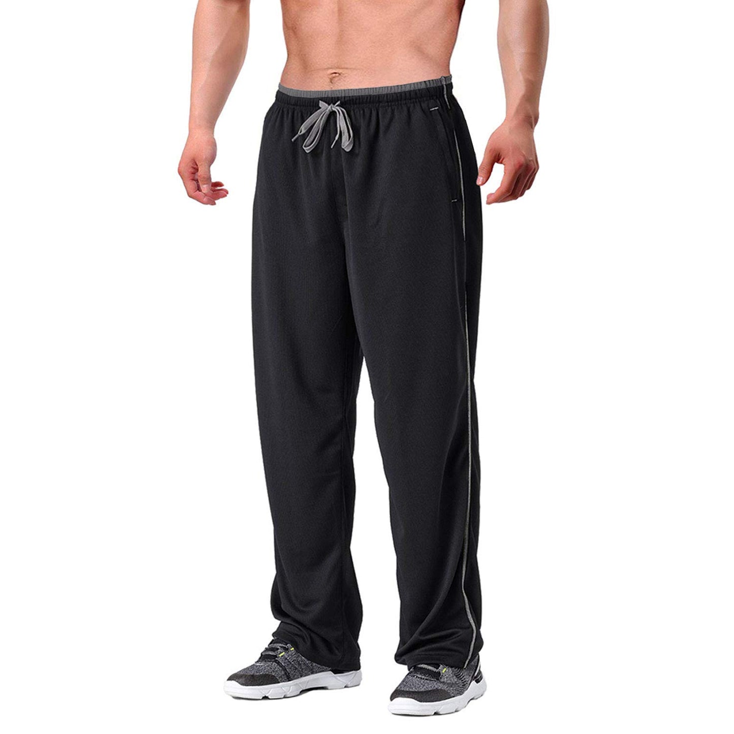 EKLENTSON Men’s Mesh Jogging Pants