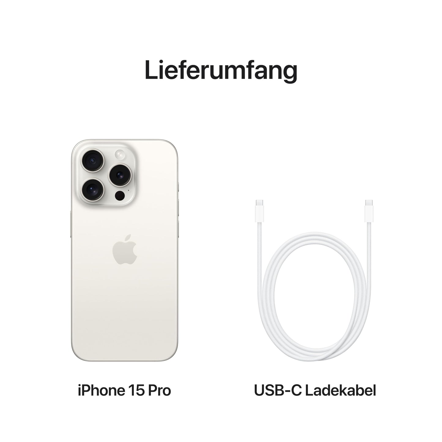 Apple iPhone 15 Pro – Titanium Design, A17 Pro Chip, 48 MP Camera, 120 Hz Display