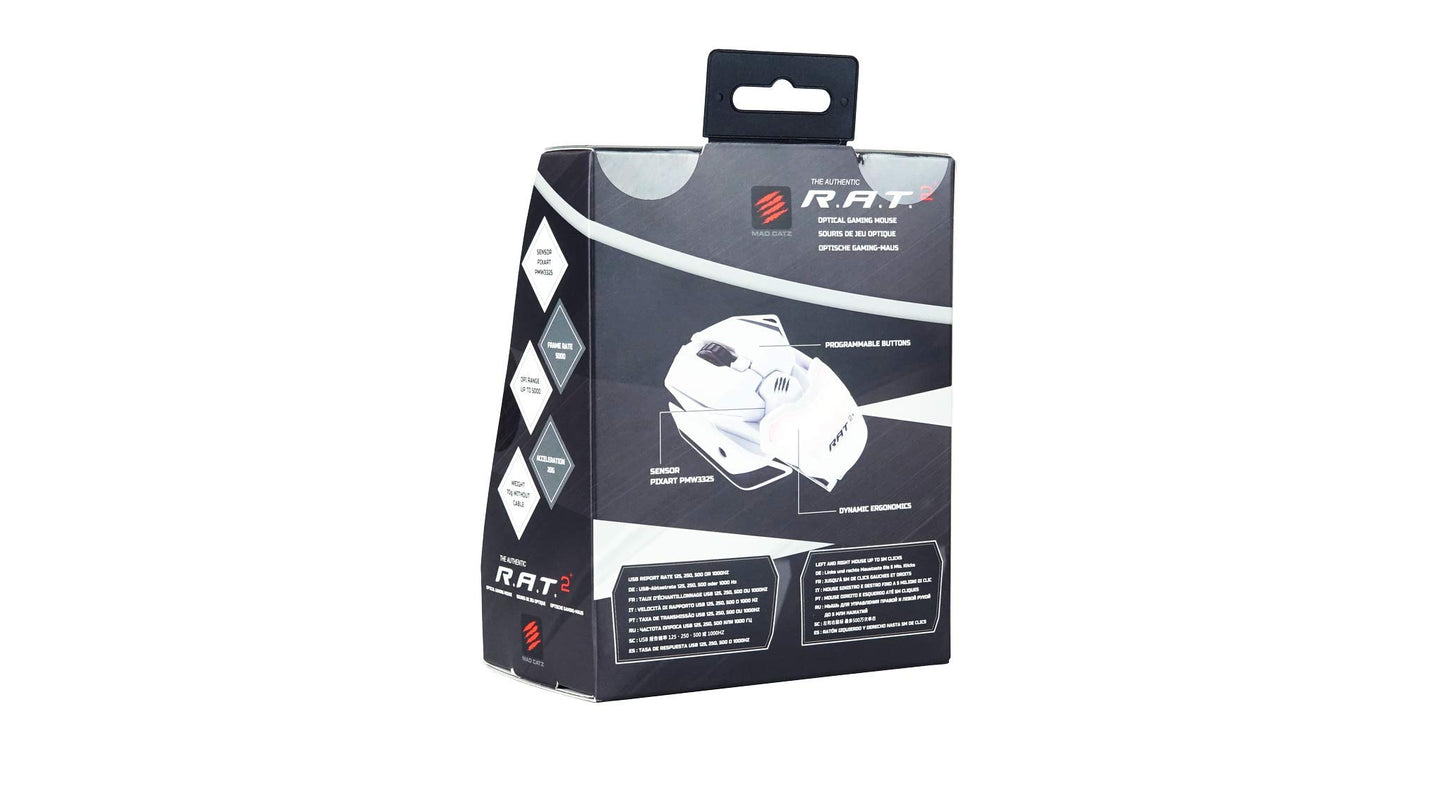 MadCatz R.A.T. 6+ Optical Gaming Mouse, Black