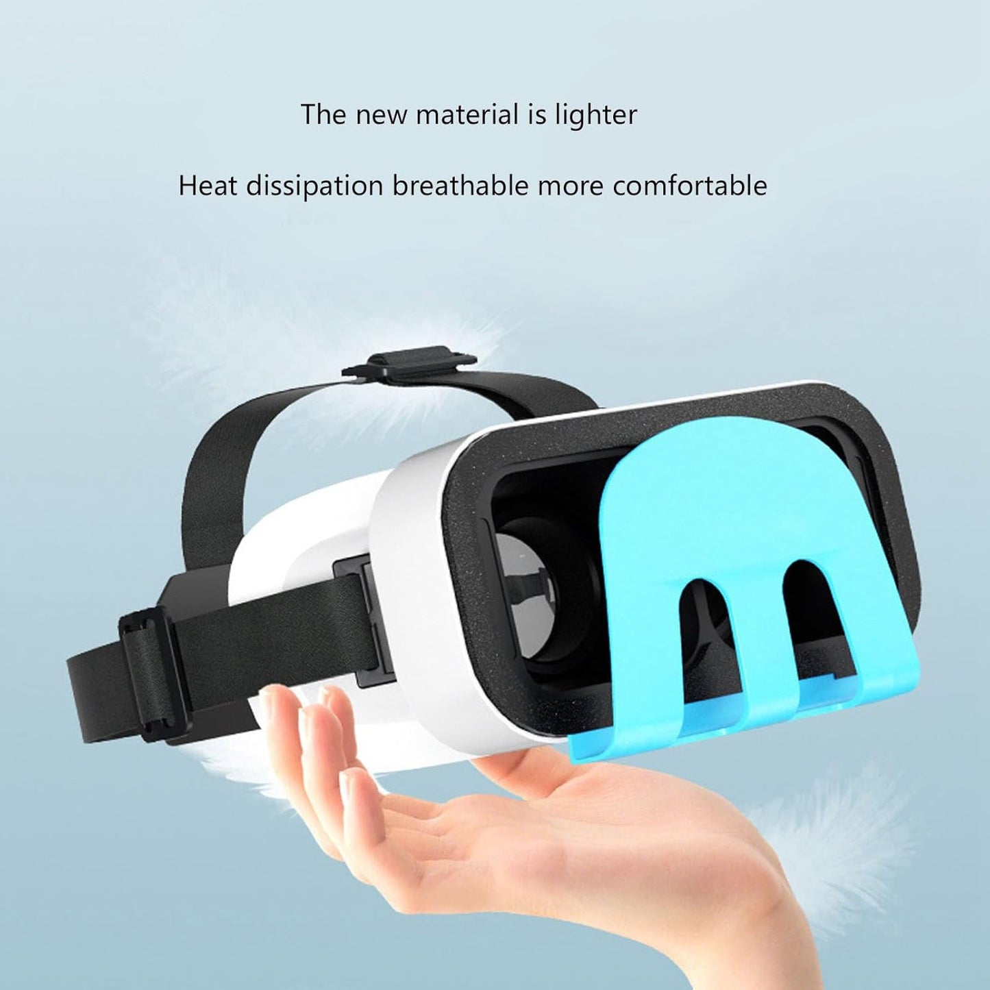 Bewinner Switch VR Headset, 3D Glasses Headset Helmets, Universal VR Set, Glasses Goggle Bundle with Adjustable HD Lenses for Switch Switch OLED