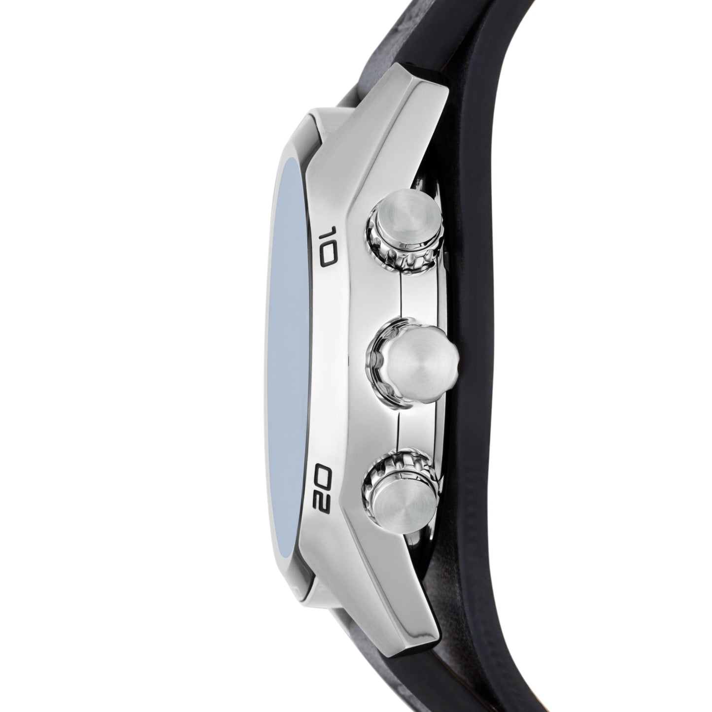 Fossil Coachman Uhr für Herren, Chronographenwerk mit Edelstahl- oder Lederarmband