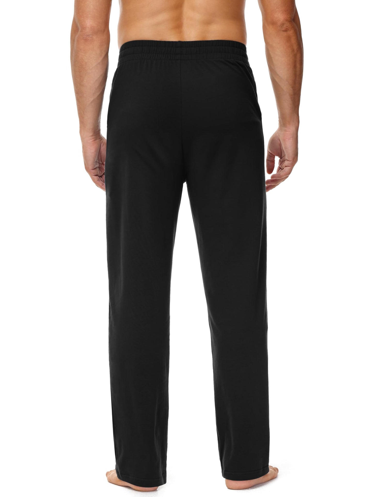 Butrends Men’s Cotton Joggers – Straight Leg Yoga & Training Pants