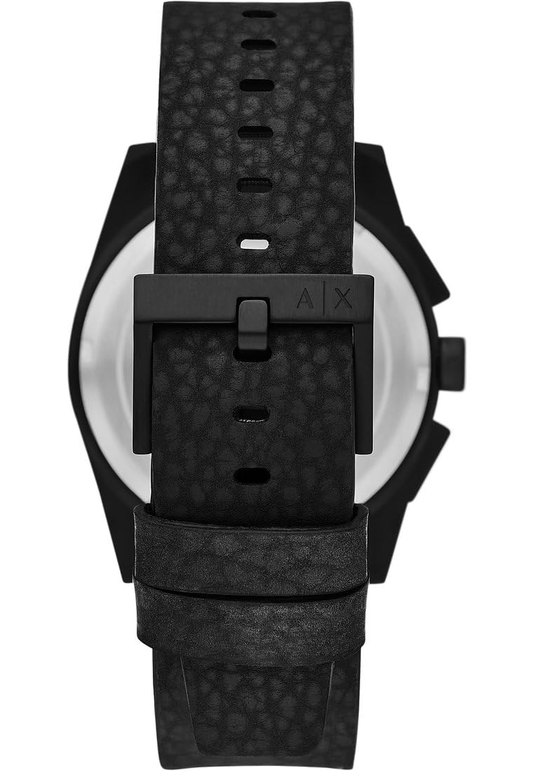 Armani Exchange Watch for Men, Quartz Movement and 42mm Case Size with Stainless Steel, Leather or Silicone Strap
