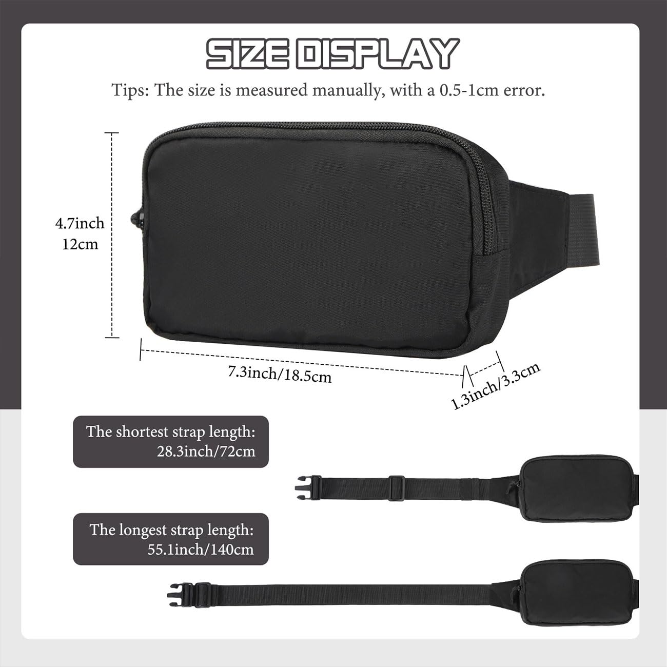 MoKo Running Waist Bag – Sports Fanny Pack