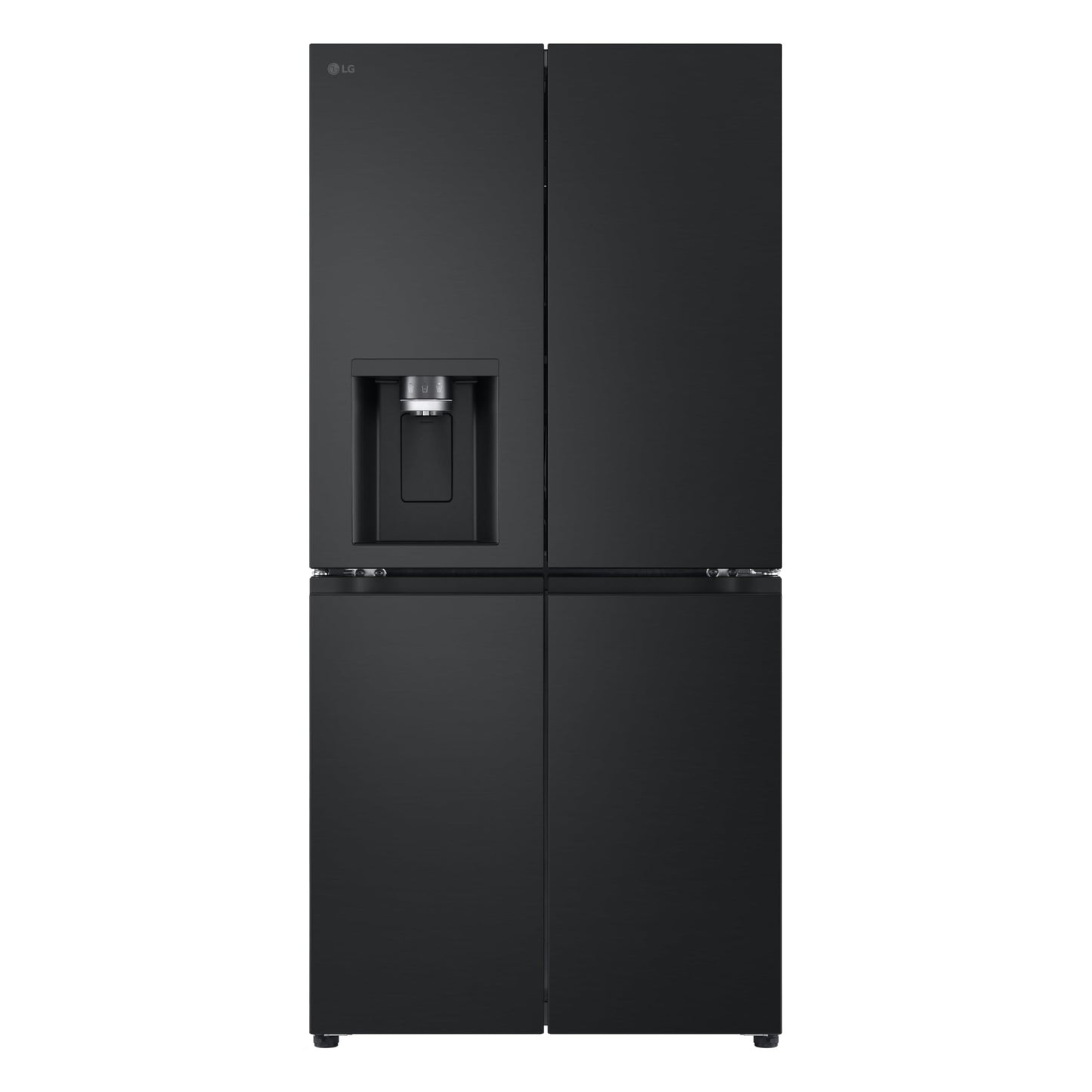 LG GML861EPPE Side by Side Slim Refrigerator, Class E, 506 L, Multi-Door Refrigerator with Freezer, Ice, Crushed Ice and Water Dispenser with UVnano, Total NoFrost, Smart Inverter Compressor, Wi-Fi