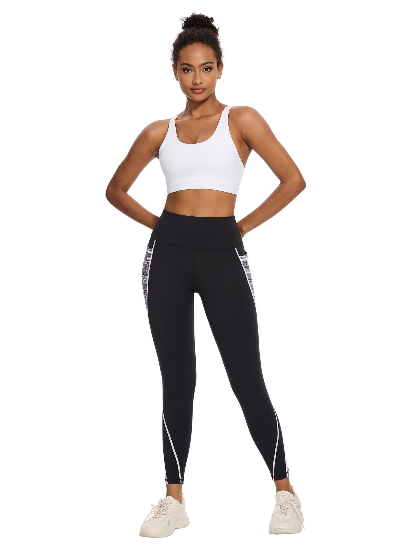Flatik Women's Sport Leggings with Pockets – Fitness & Running Leggings