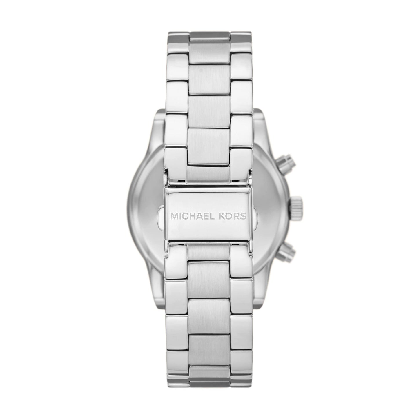Michael Kors ladies' watch Ritz, 37 mm case size, quartz chronograph movement, stainless steel bracelet