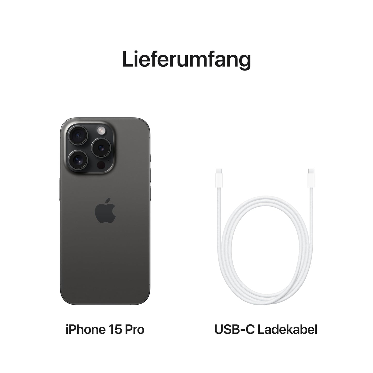 Apple iPhone 15 Pro – Titanium Design, A17 Pro Chip, 48 MP Camera, 120 Hz Display