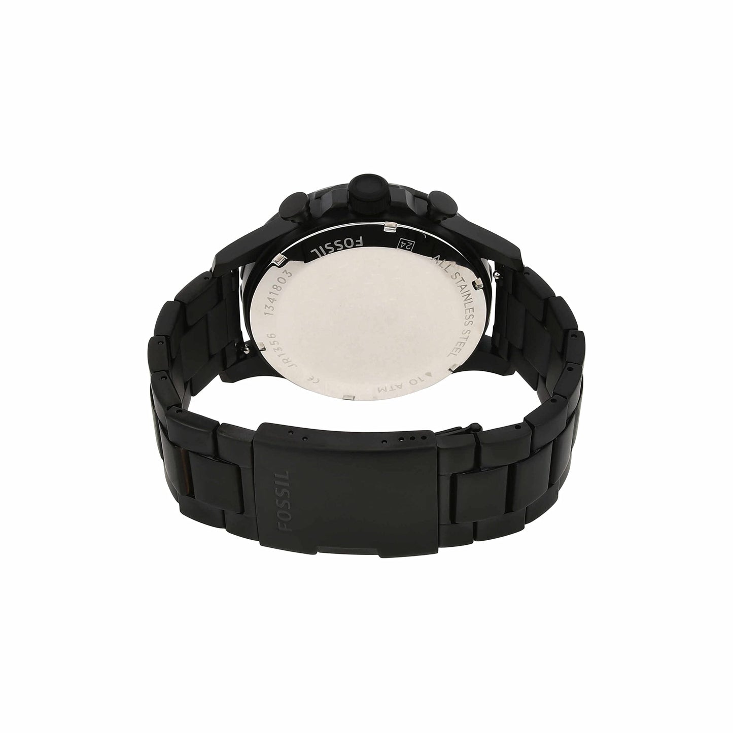 Fossil Nate Uhr Für Herren, Quarzwerk Chronograph Mit Edelstahl- Oder Lederarmband