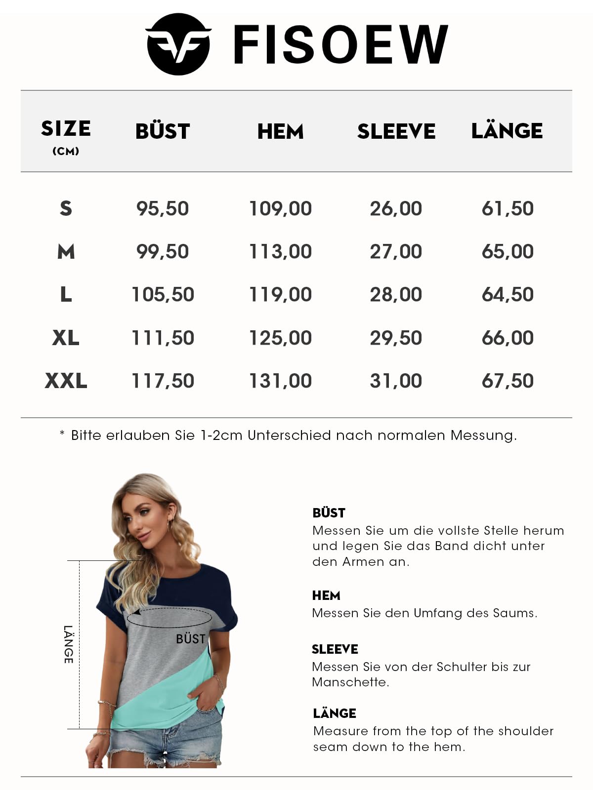 Women's Color Block T-Shirt