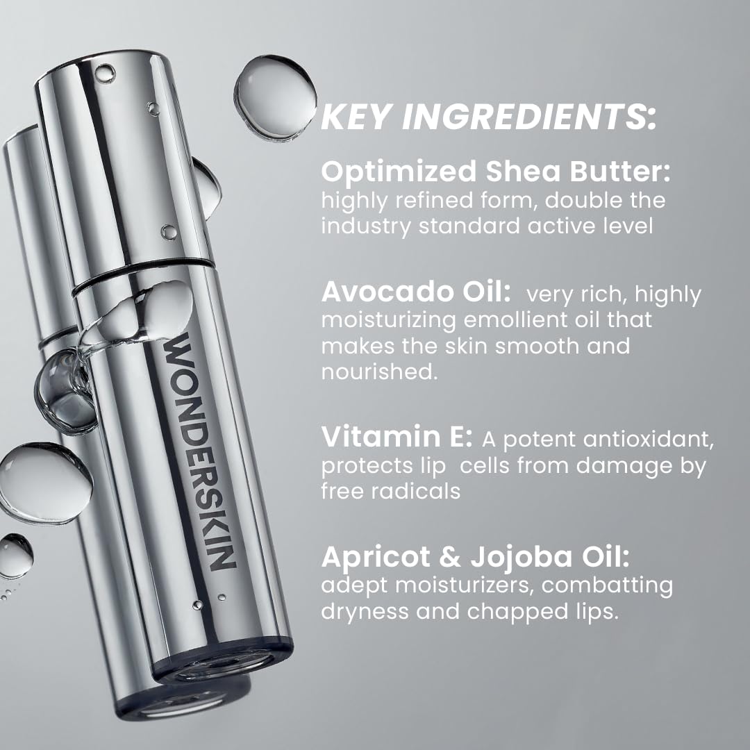 Wonderskin Lip Oil Hydrating & Moisturizing Lip Rehab Serum