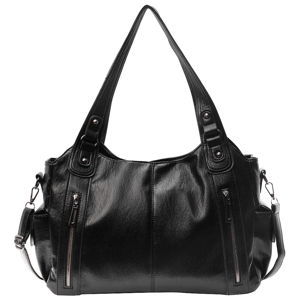 Generish Soft Leather Tote Bag for Women