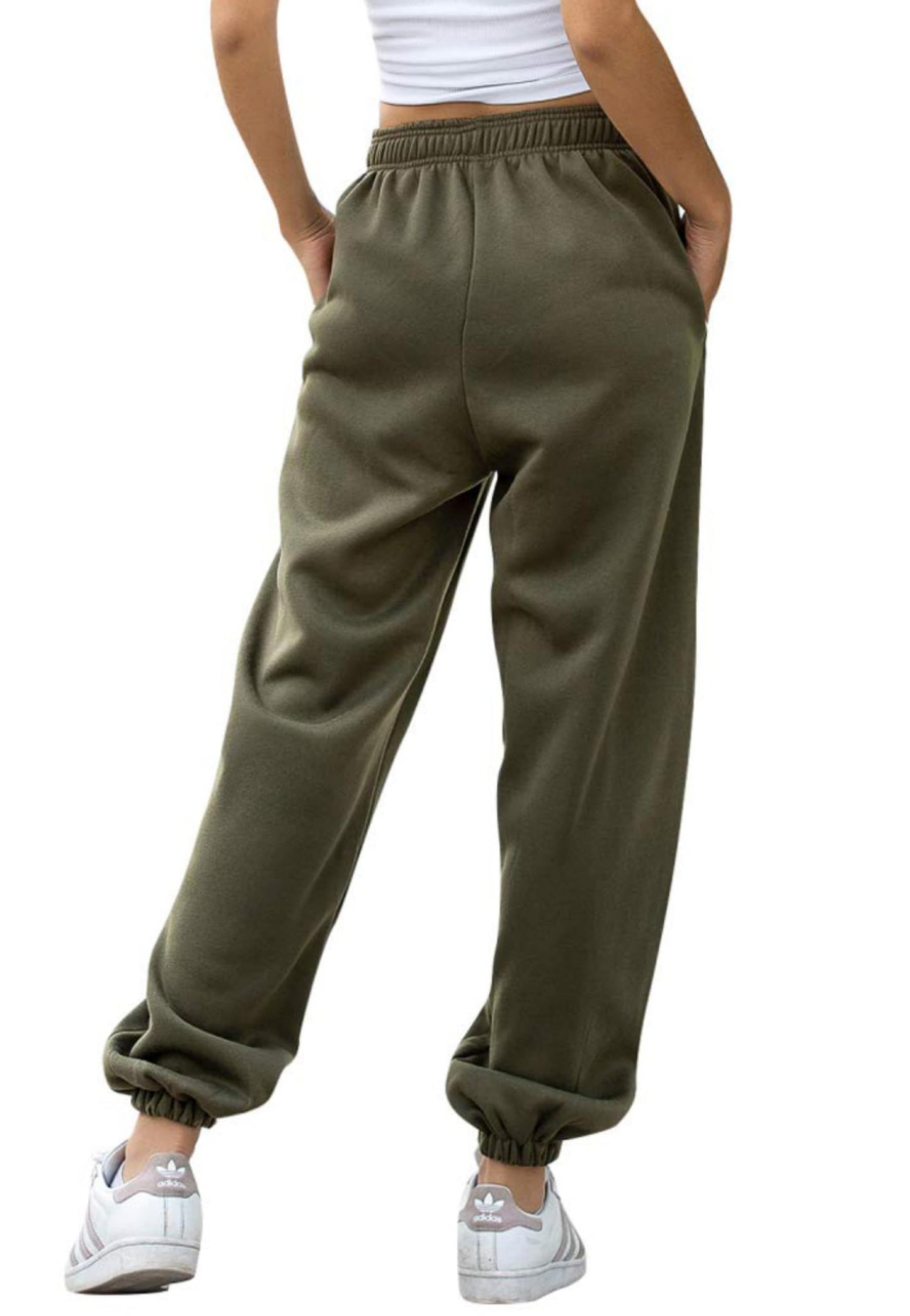 Jhsnjnr Women’s High Waist Jogging Sweatpants