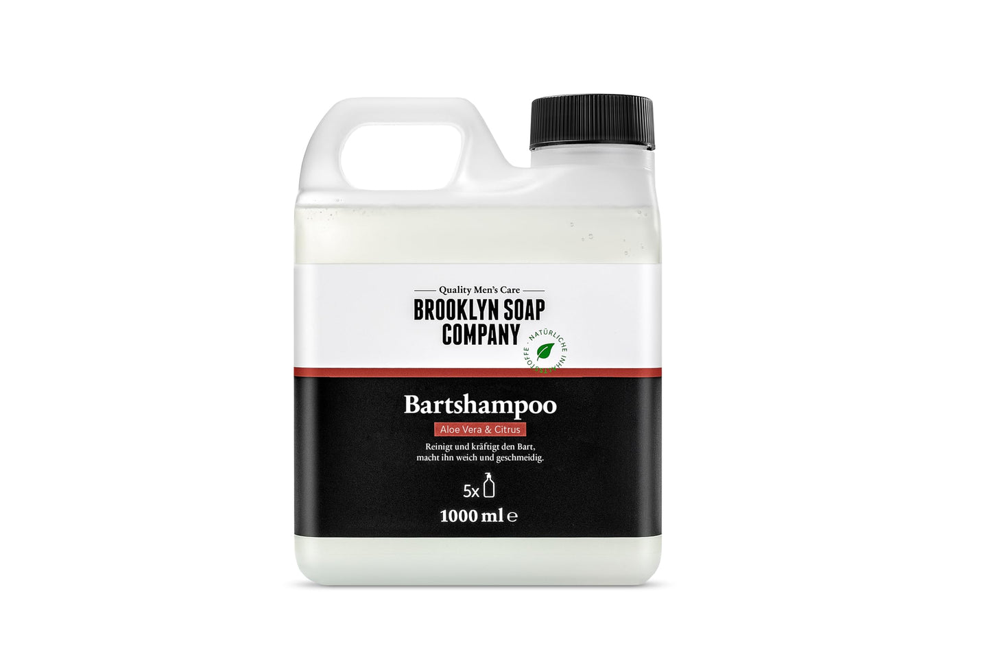 Bartshampoo (200ml) · BROOKLYN SOAP COMPANY · Bartseife reinigt und pflegt den Bart ✓ · reduziert Schuppen ✓