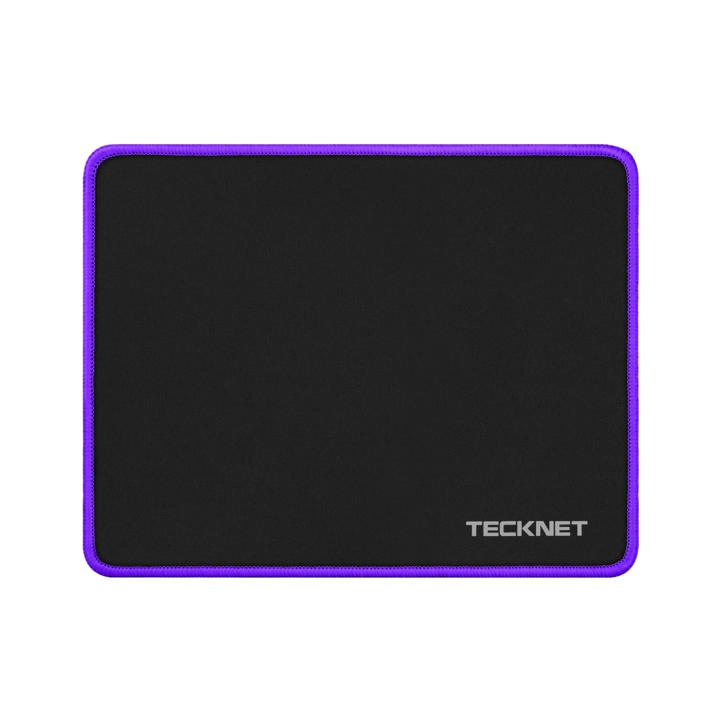 TECKNET Mauspad, 280 x 210 mm Gaming Mousepad mit Wasserdicht und Rutschfester Gummi für PC-Büro, Arbeit, Gaming, Studium, Laptop, Computer, Zuhause-Schwarz