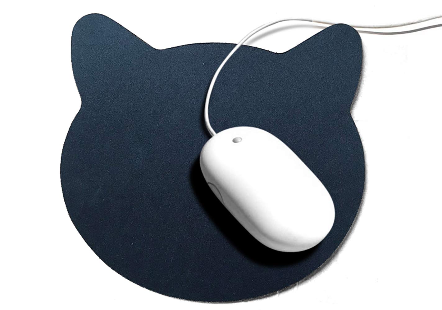 Mauspad Katzenmotiv, Mousepad Schreibtischzubehör Nette Office Gaming Laptop Mausmatte Schwarz