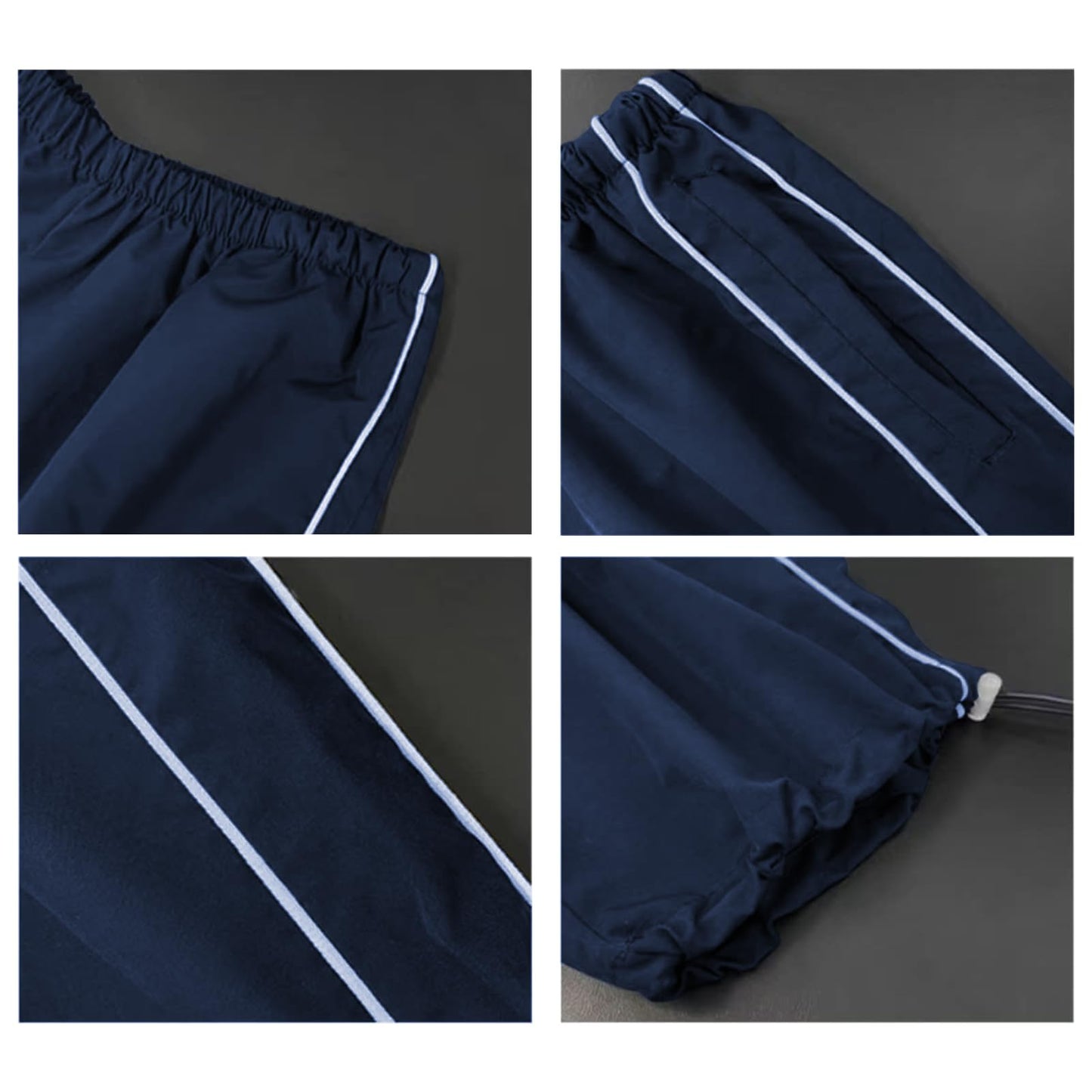 Y2K Women’s Parachute Track Pants – Baggy Cargo Pants