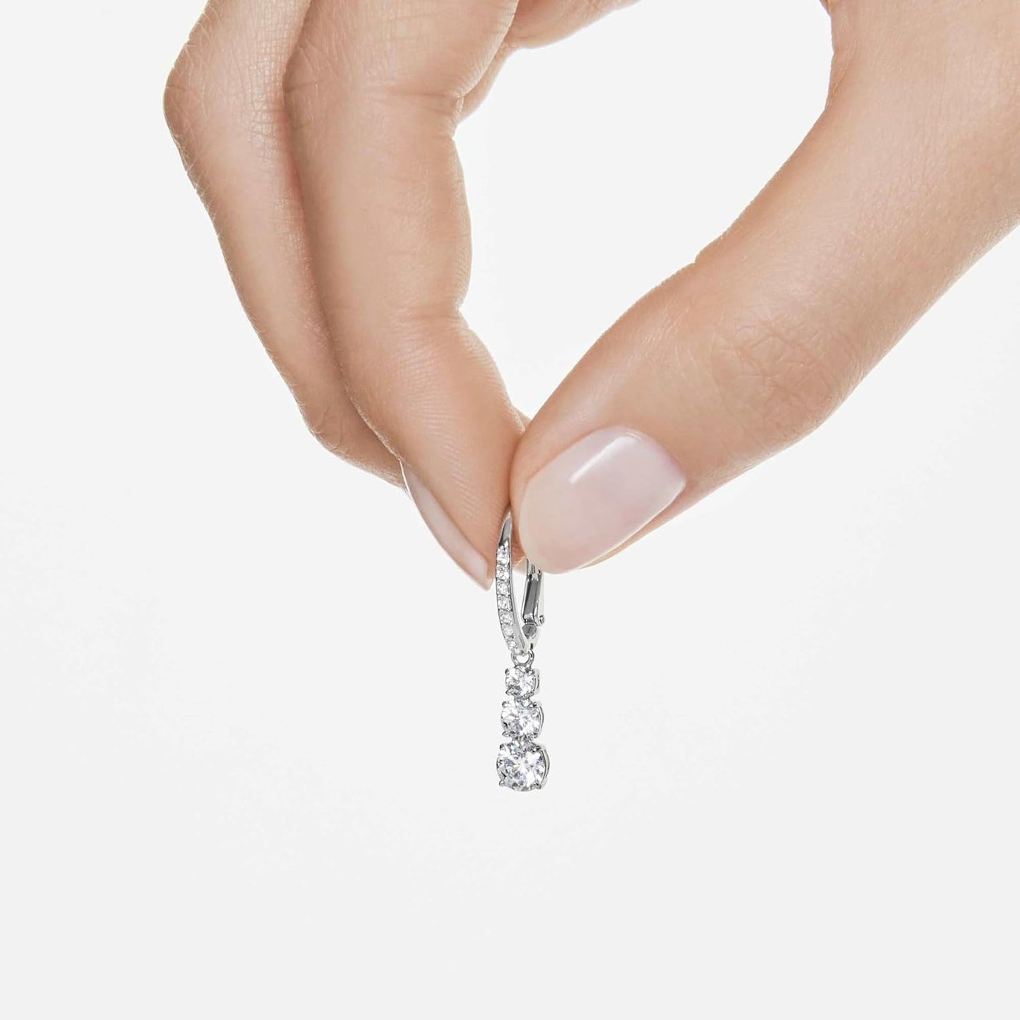 Swarovski Attract Trilogy Drop Earrings