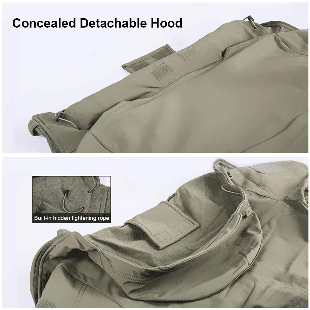 Tactical Men’s Waterproof Softshell Jacket