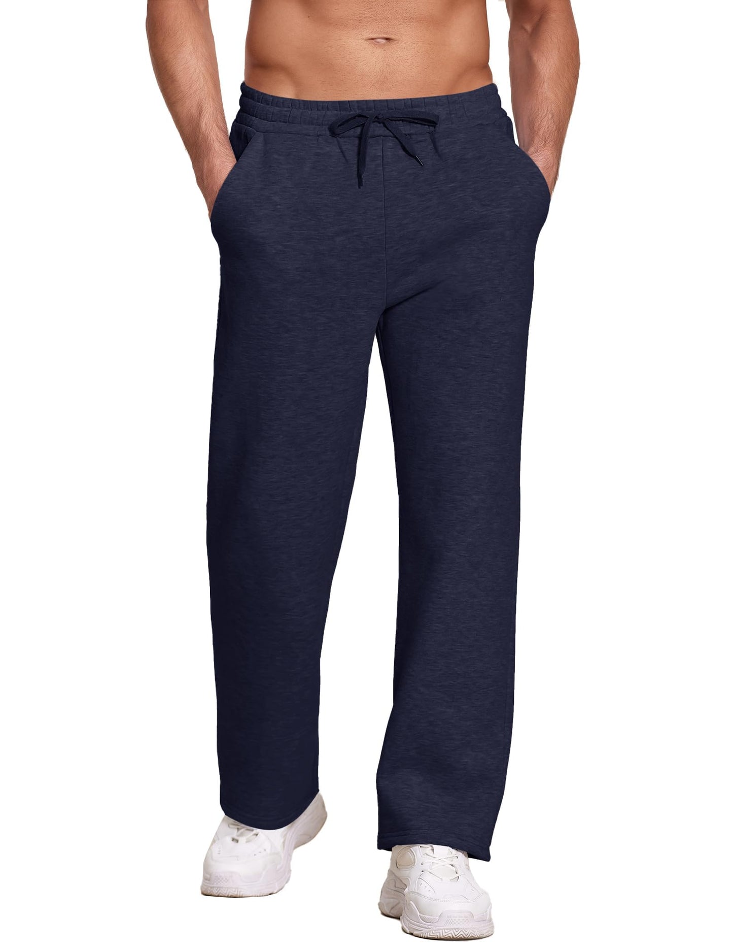 PINSPARK Men’s Winter Joggers – Fleece-Lined Sweatpants
