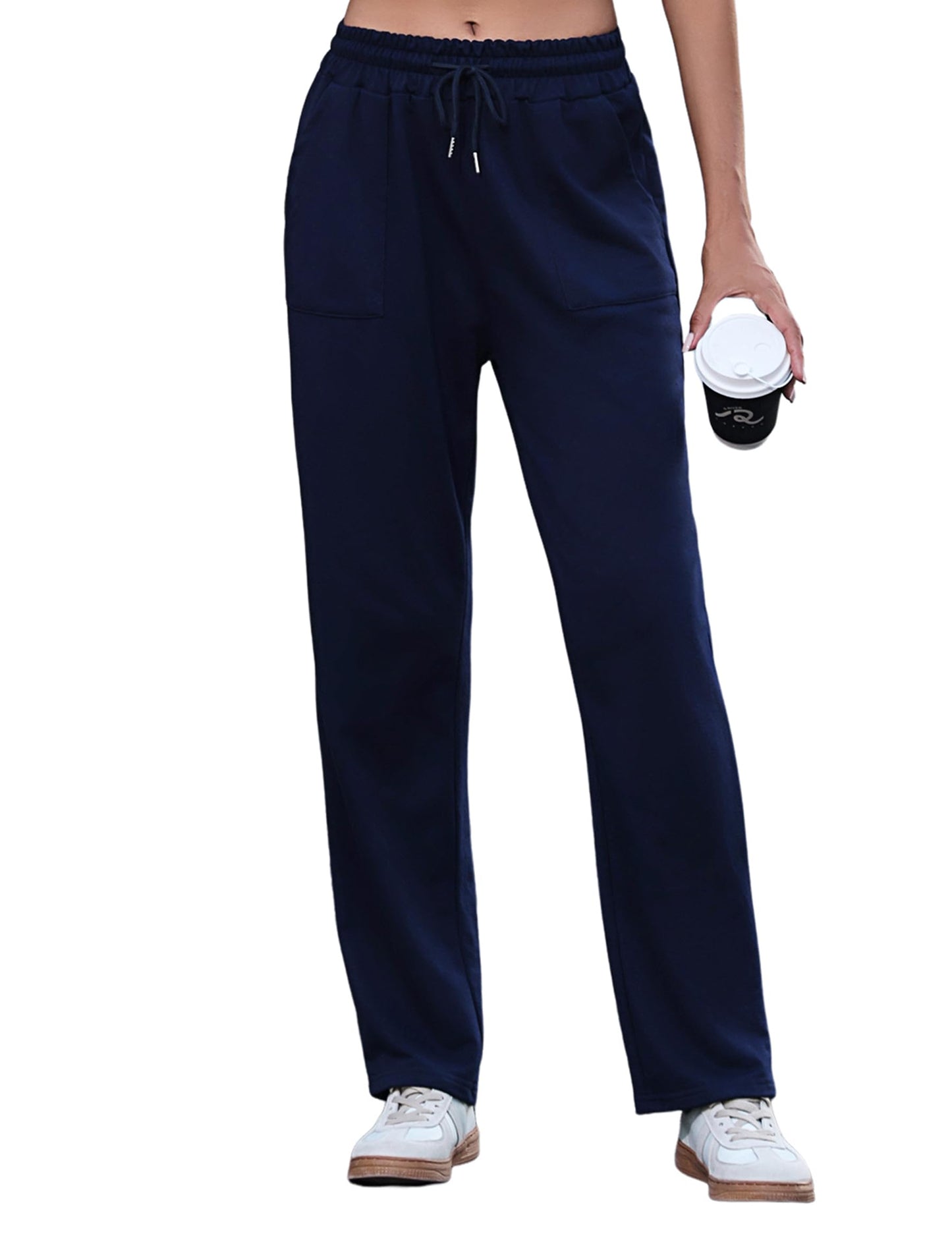 Uniexcosm Women's High Waist Jogging Bottoms