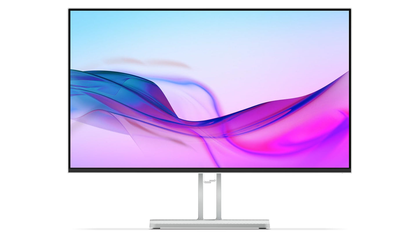 Lenovo L27i-4A | 27" Full HD Monitor | 1920x1080 | 100Hz | 300 nits | 1ms Reaktionszeit | IPS-Panel | HDMI | VGA | integrierte Lautsprecher | entspiegelt | 3,9kg | grau