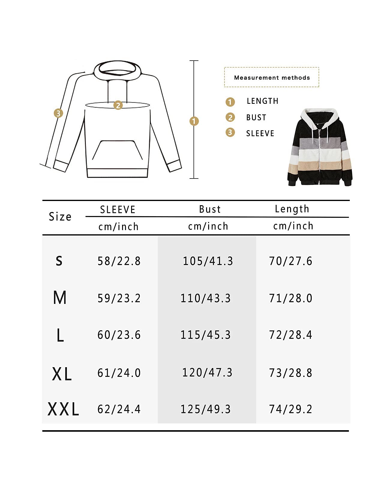 Women’s Plush Fleece Hooded Jacket