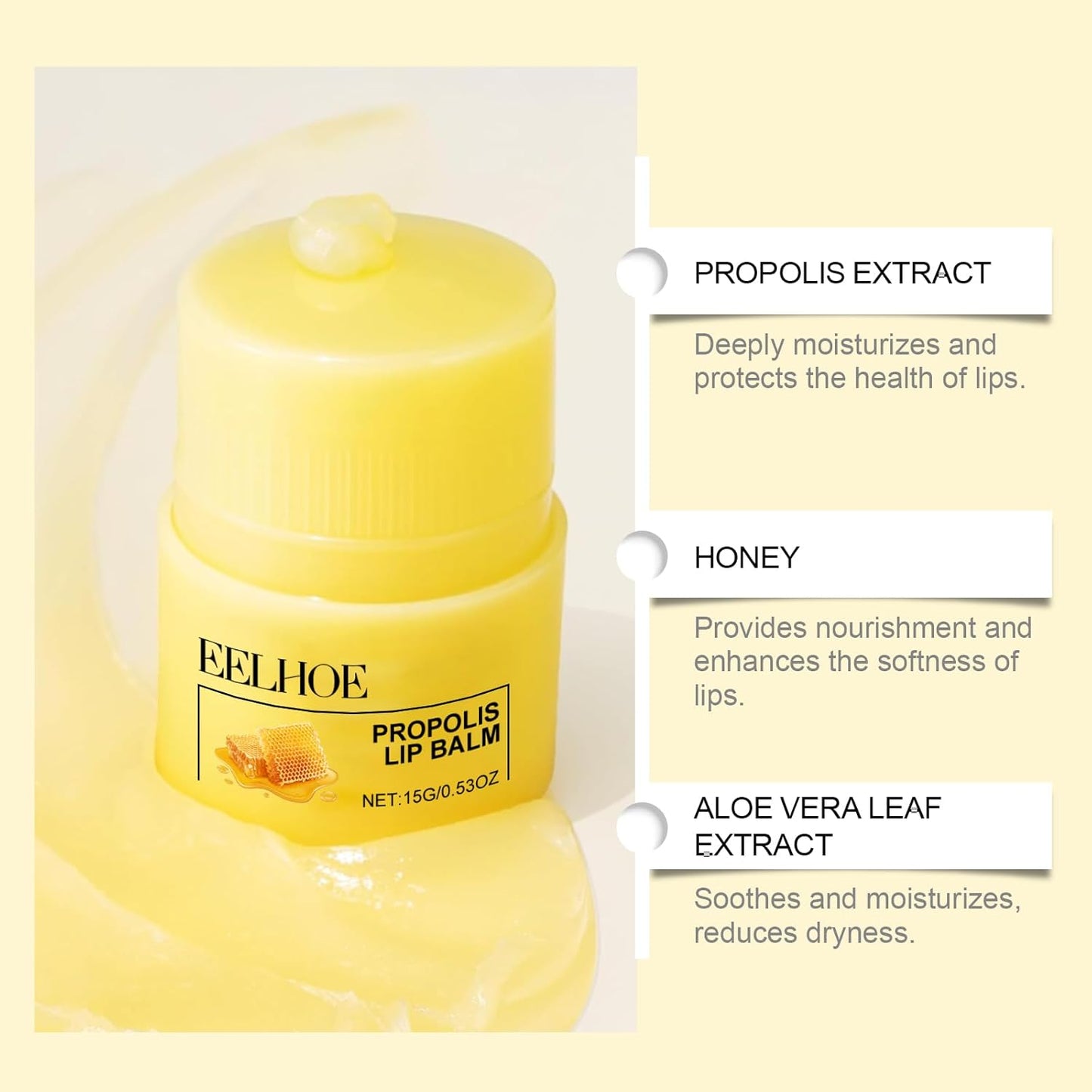 Honey Bee Lip Butter – Hydrating & Nourishing Lip Care