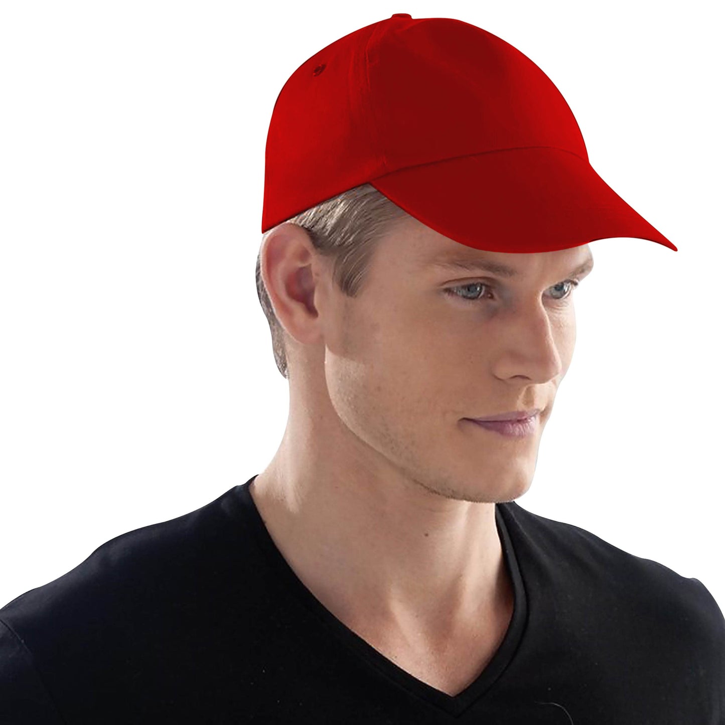 Herren Baseball Cap Kappe Baseball Cap Mütze Hut 100% Baumwolle Schirmkappe 6P