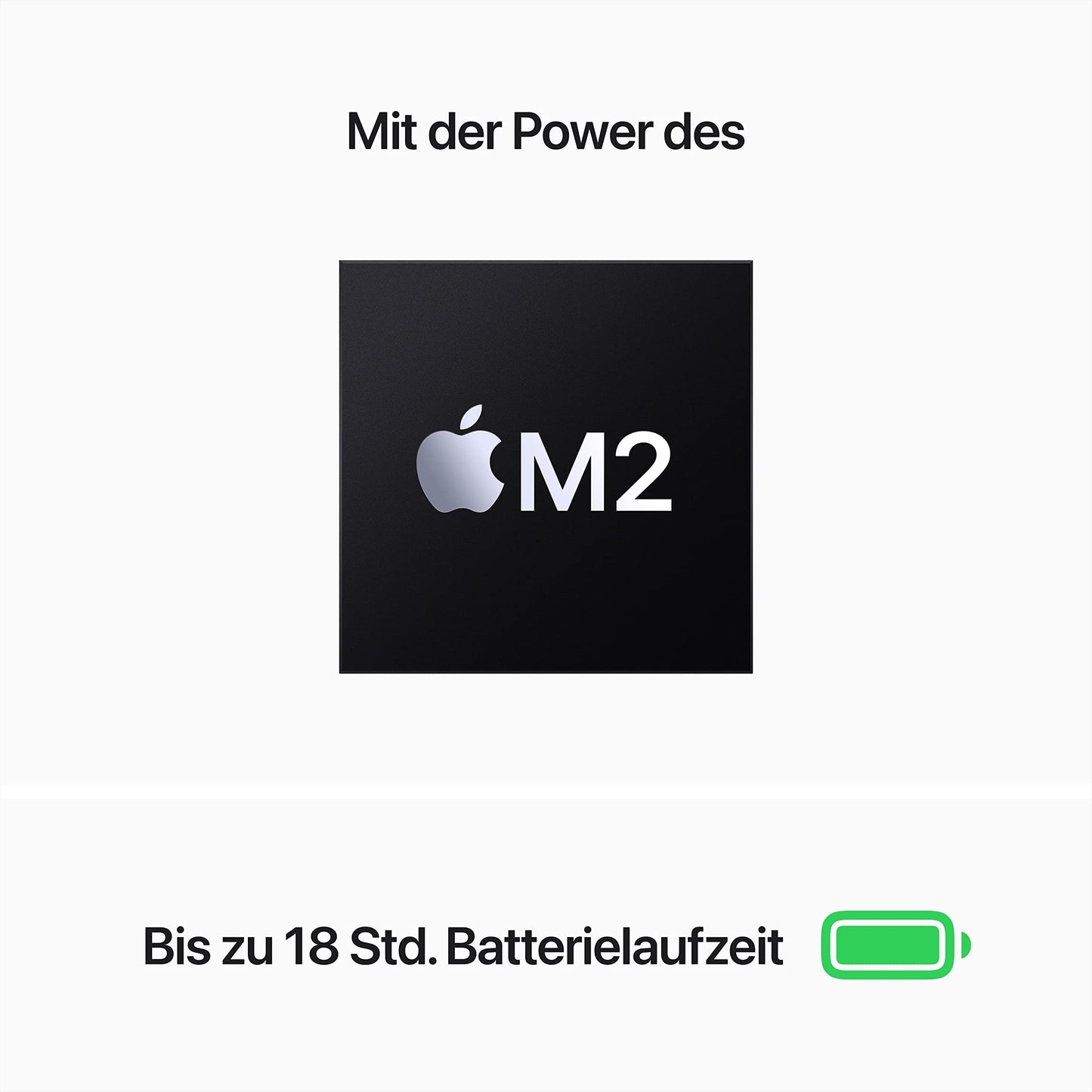 Apple MacBook Air 2022 – 13.6" Liquid Retina Display, M2 Chip