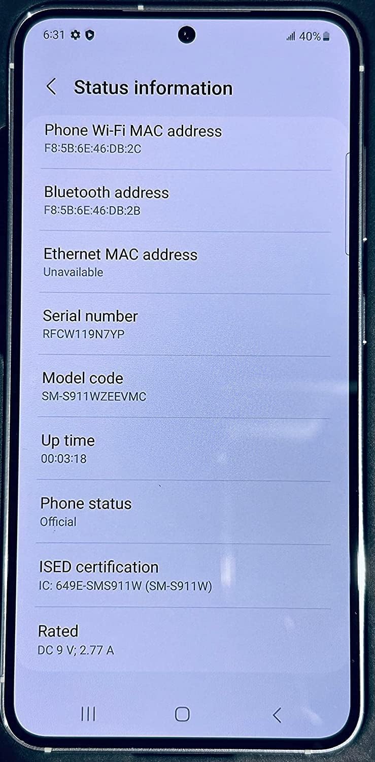 Samsung Galaxy S23 – Unlocked 5G Smartphone, 50MP Camera, AI Features