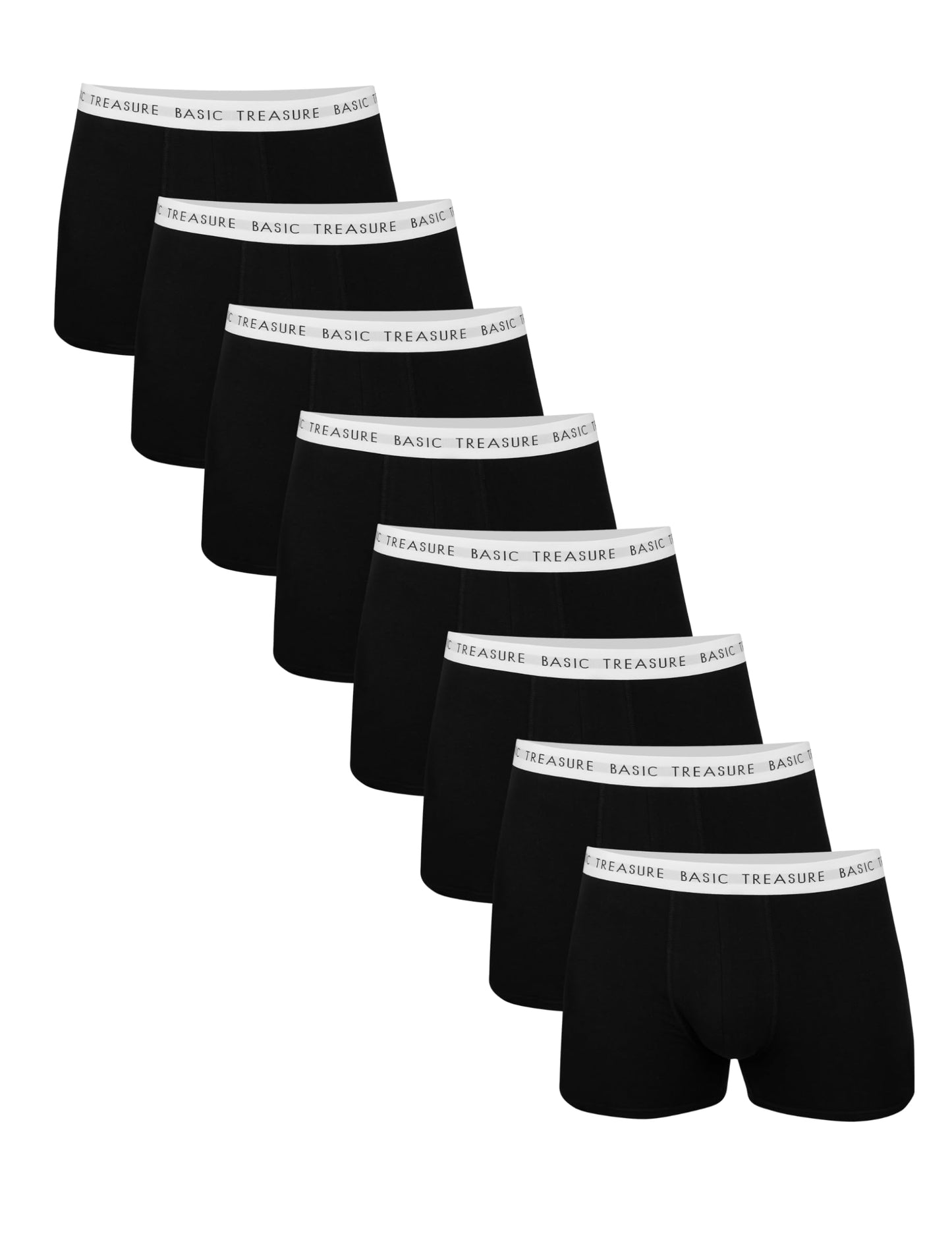 Basic Treasure 8/9-Pack Men’s Boxer Shorts