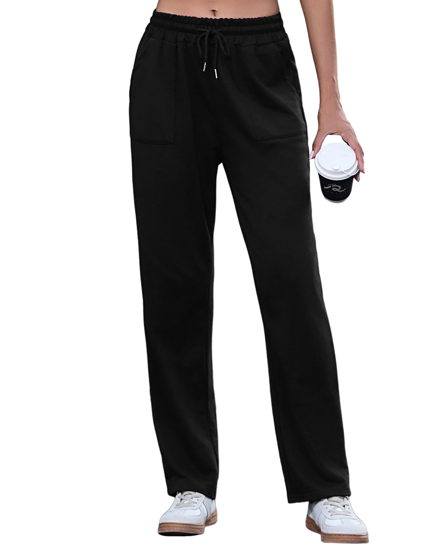 Uniexcosm Women's High Waist Jogging Bottoms