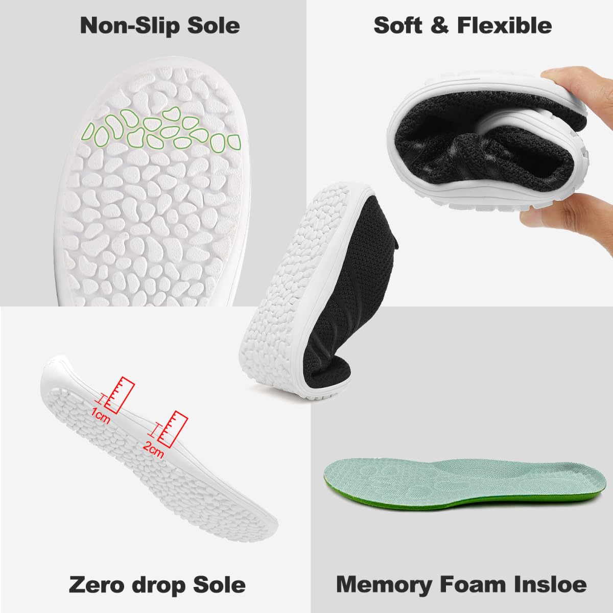 Geweo Barefoot Shoes for Women