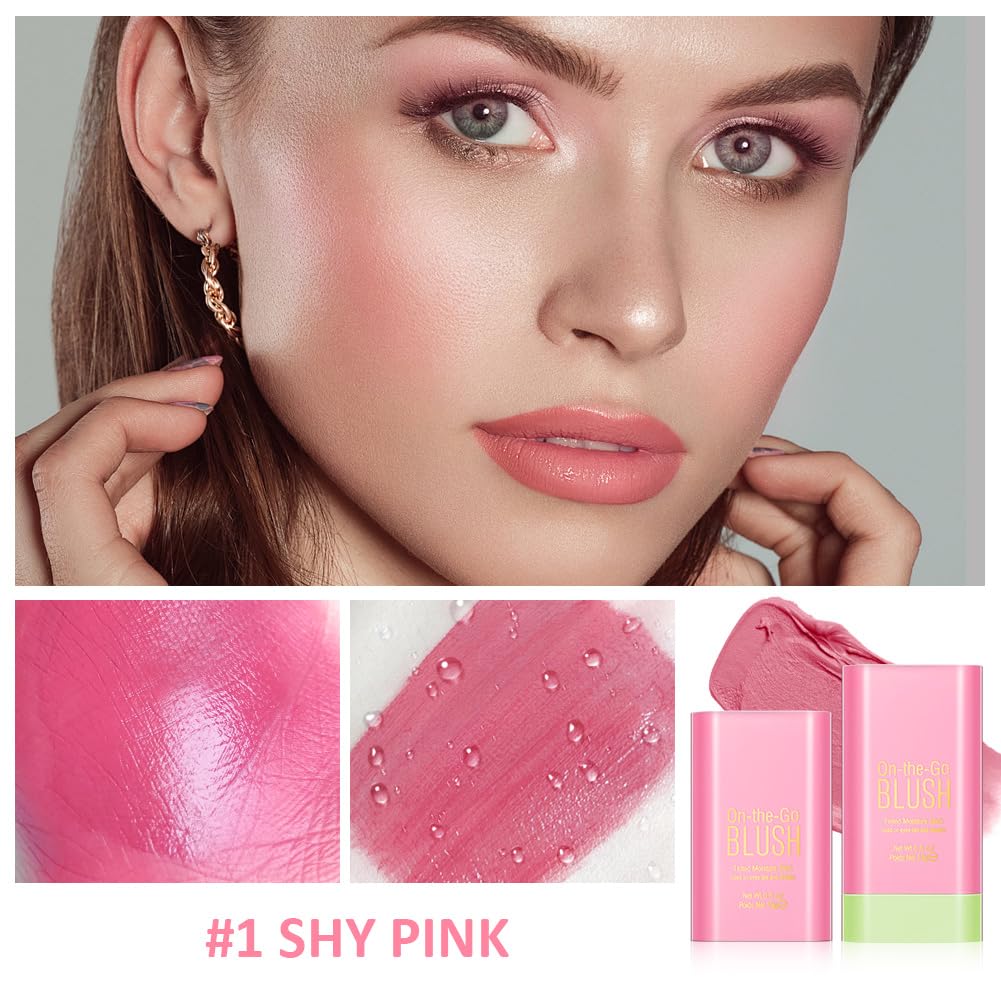 LOPHE Cream Blush Stick - 3 Pieces Set
